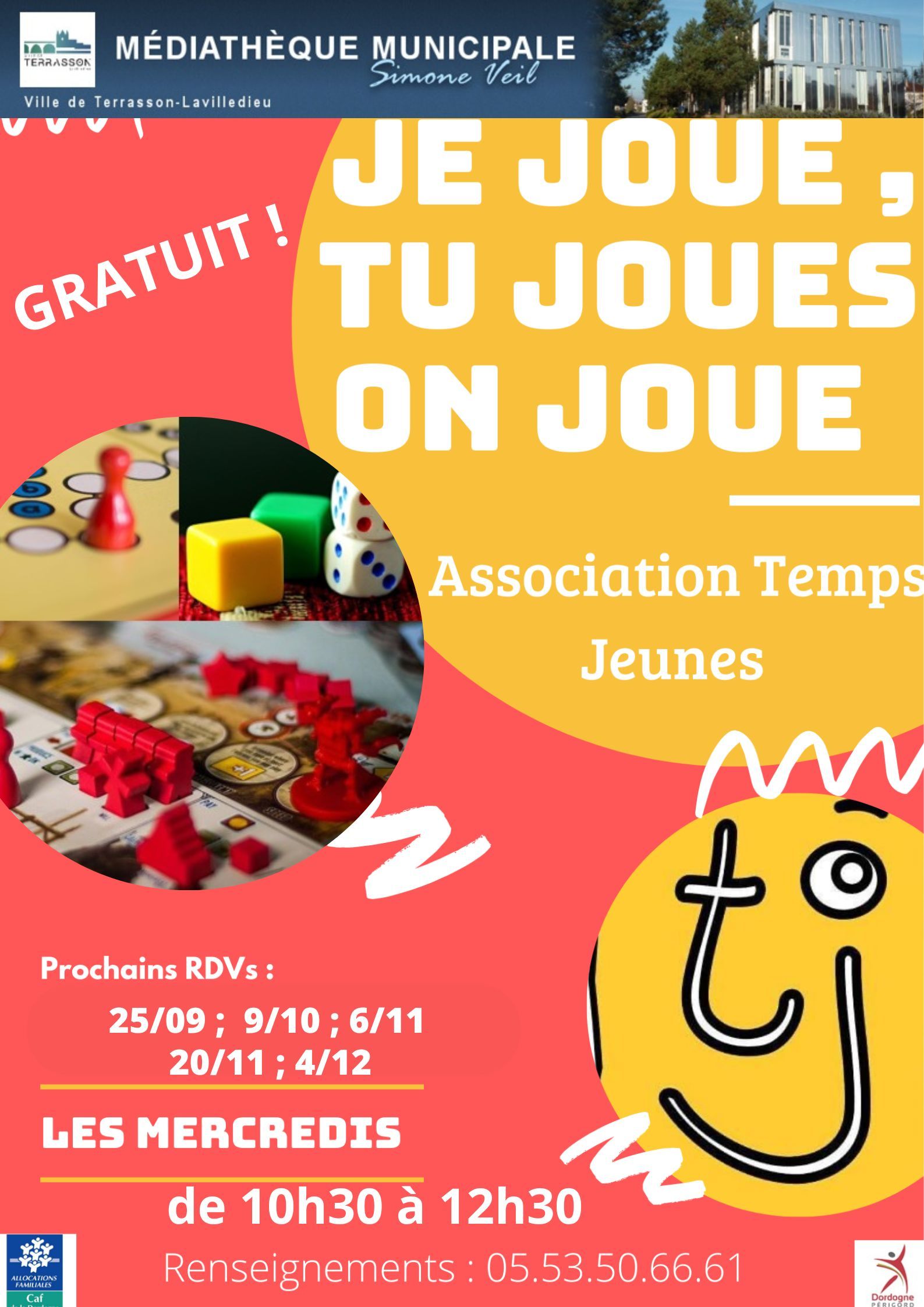 Affiche A3 Dates Jx Tps Jeunes